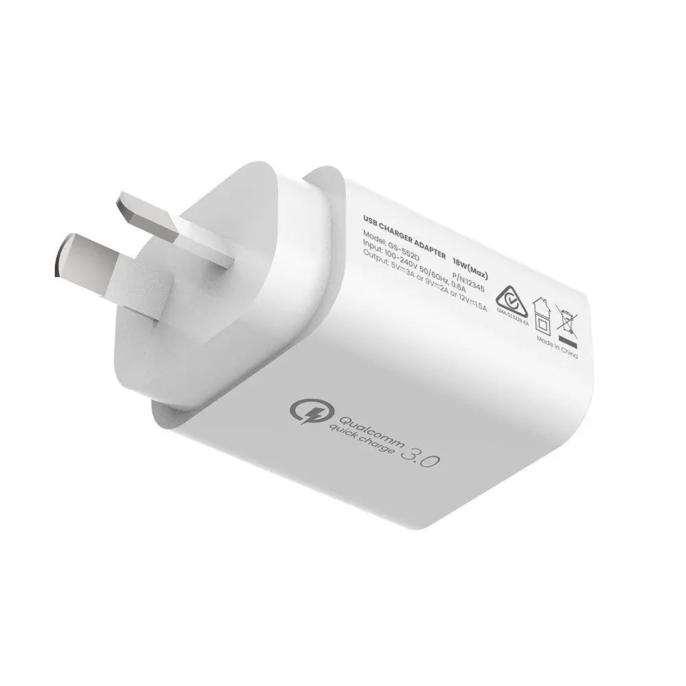 Fast Charger | iQuick 18W USB Power Adapter - MJ Gadgets