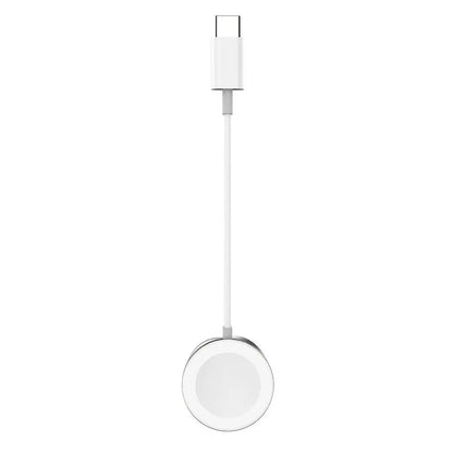 Apple Watch Charger, Magnetic USB - C Charger iQuick - White - MJ Gadgets