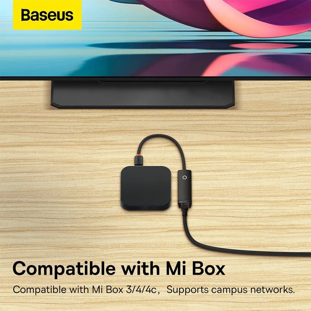 USB - C to Ethernet Adapter | Baseus 1000Mbps LAN - MJ Gadgets